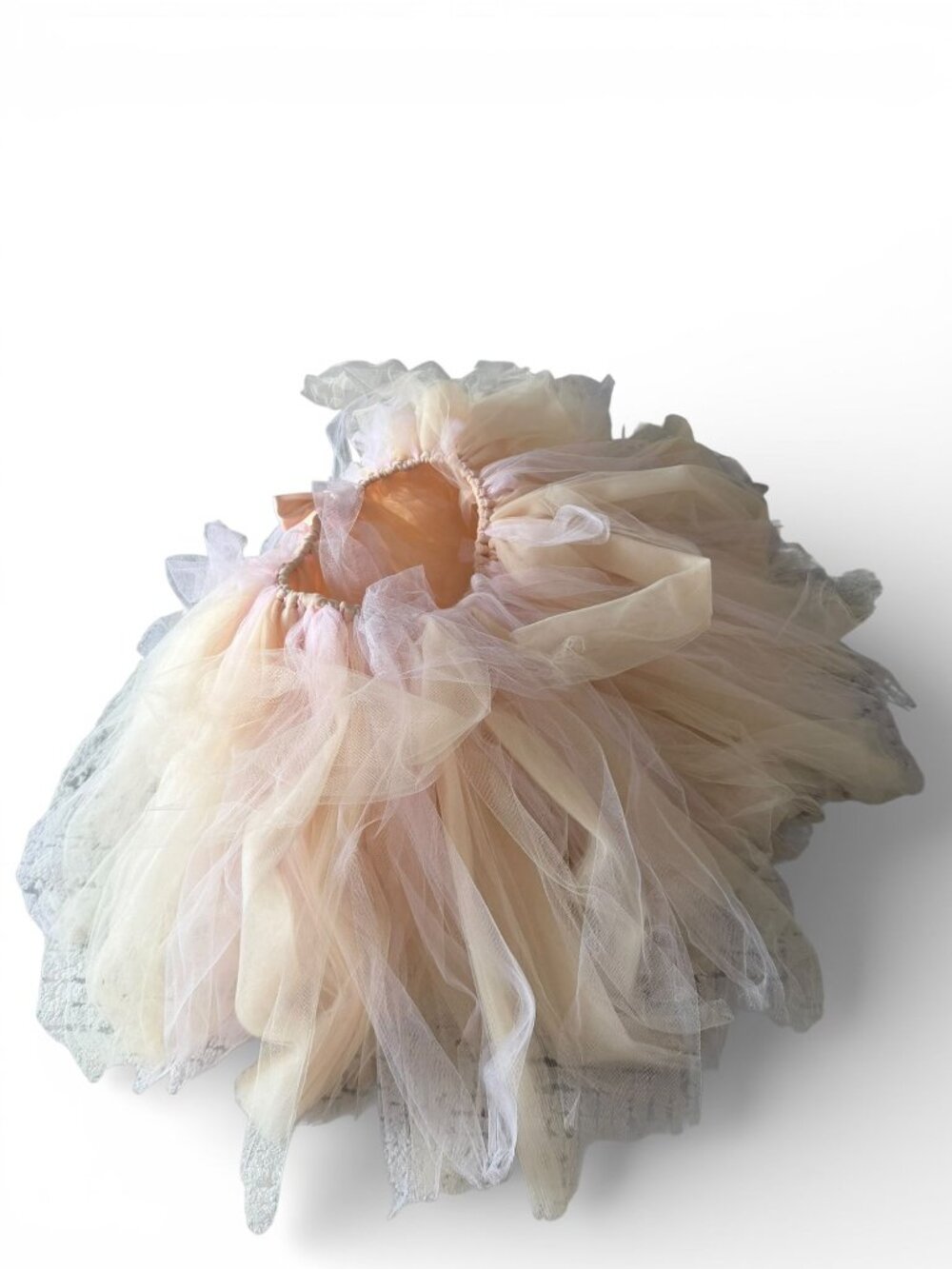 PINK Women’s Cream A Line Ballet Tutu Size Small